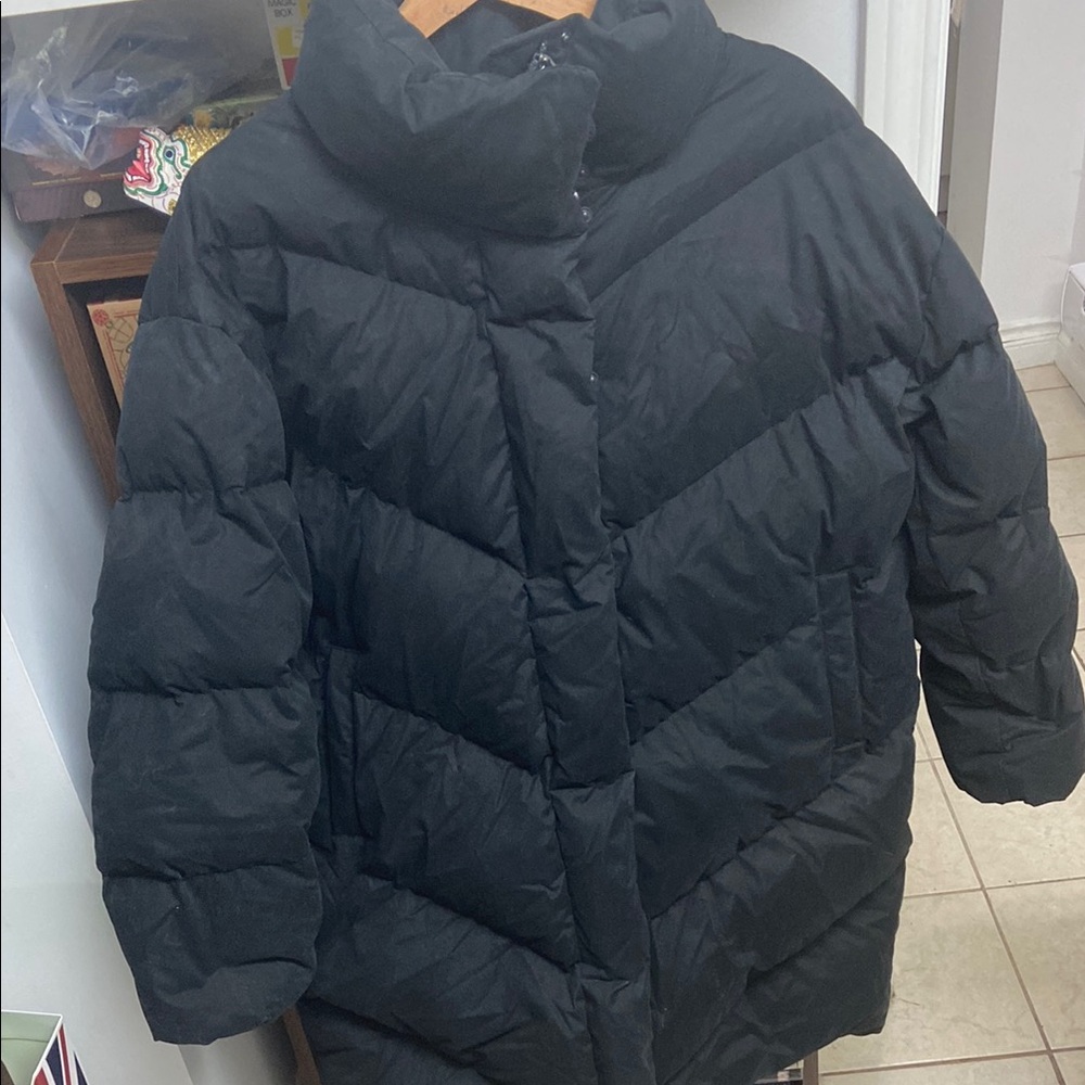 Wilfred The Cloud Puff Black Puffer Jacket